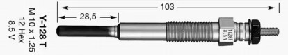 Свеча накаливания NGK 7227